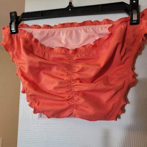 VS Swim "The Ruffle Cheeky" Bikini Set in Neon Nectar - Picture 5 of 9